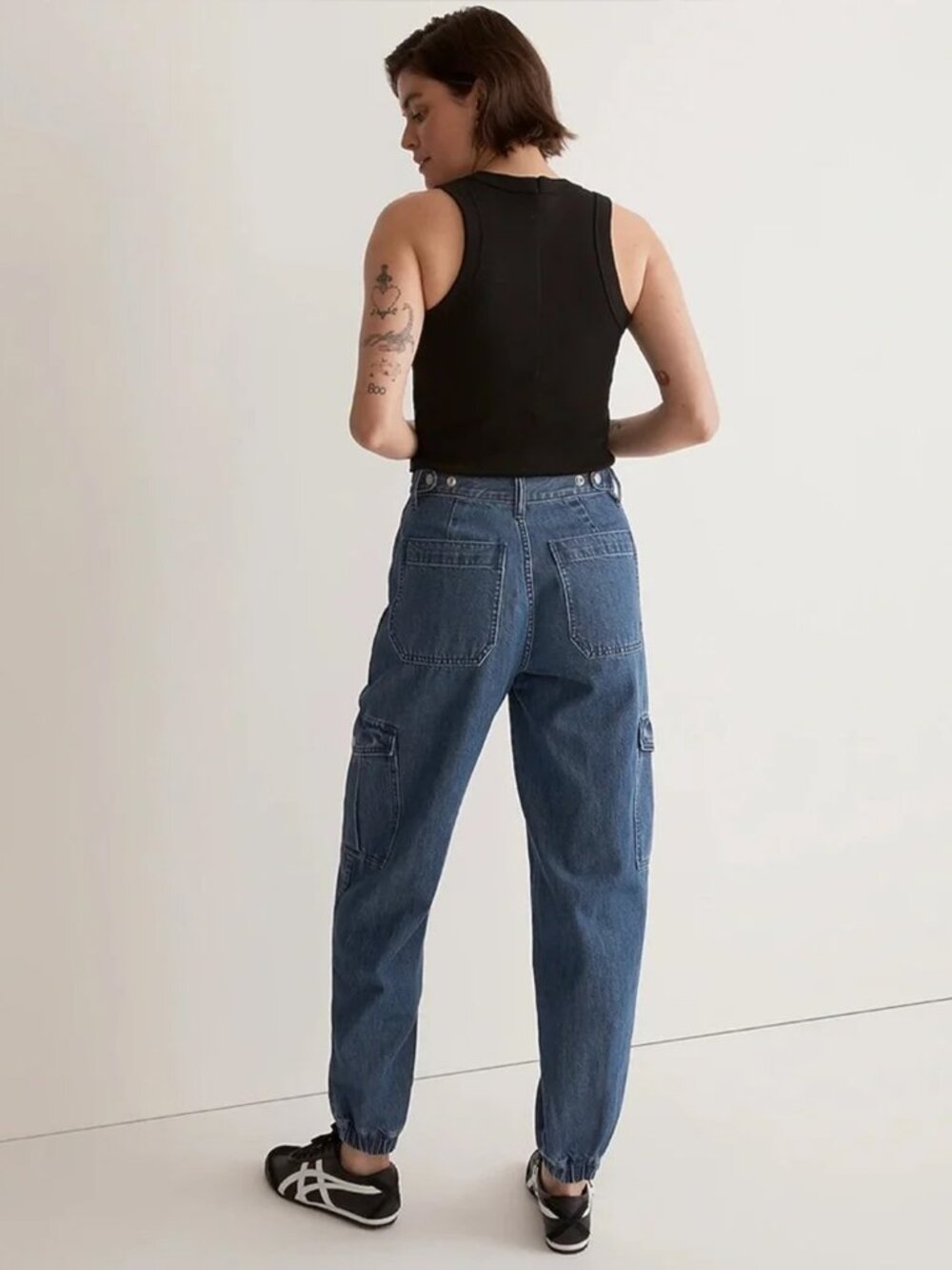Madewell Cargo Jogger Jeans Size 24 - Picture 4 of 10